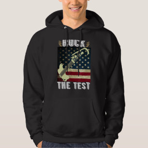Testdag testdag testdag met gitaarleraar hoodie