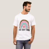 Testdag testdag voor leraar je hebt dit t-shirt (Voorkant volledig)