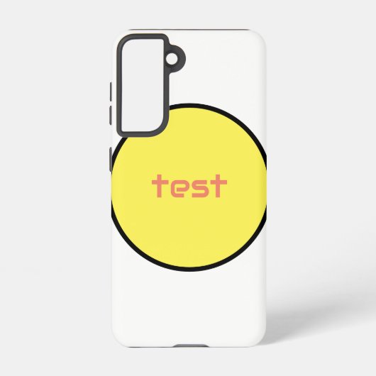 tester samsung galaxy coque (Verso)