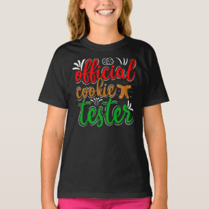 Testeur de Cookies Officiel – T-shirt de Cuisine d