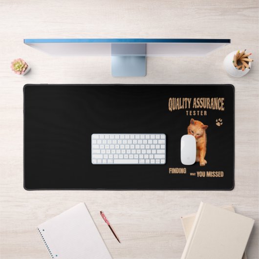 Testeur QA Humour de chat (Bureau 1)