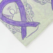 Testicule Cancer Sensibilisation Ruban Couvertures (Coin)