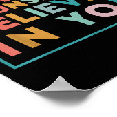 Testing Day Motivational This Counselor Believes I Poster (Hoek)