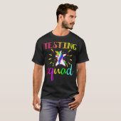 Testing squad Gift T shirt Funny School Professor (Voorkant volledig)