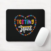 Testing Squad Motivational Test Day Words Heart Te Muismat (Met muis)