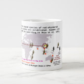 Testlampen voor zika 20 oz. Mok van RoseWrites (Voorkant)