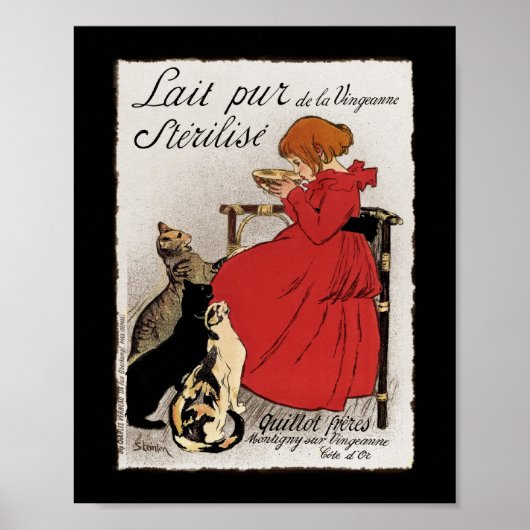 Testmelk voor de Katten Poster (Voorkant)