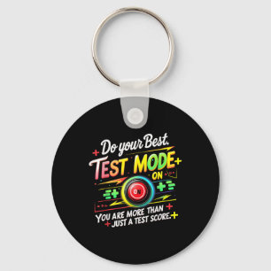 Testmodus op testdag Motivatie docent K Sleutelhanger