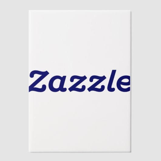 testopperlaag van vellum uitnodigingen (Voorkant)