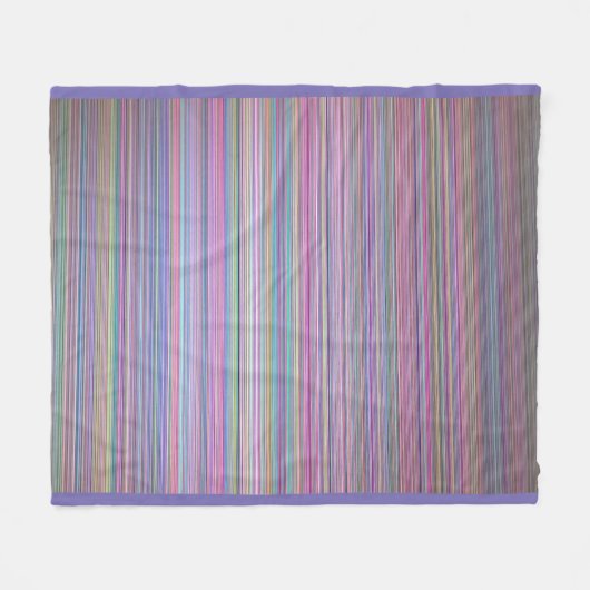 Testpatroon gebroken tv scherm fleece deken (Voorkant (Horizontaal))