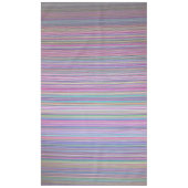 Testpatroon gebroken tv scherm tafelkleed (Voorkant)