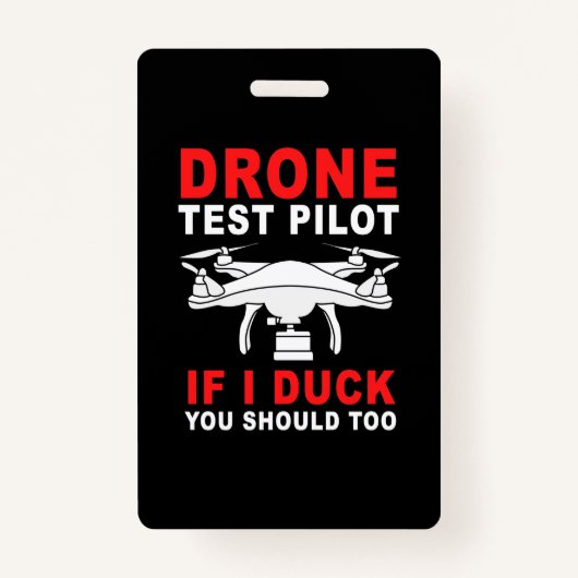 Testpiloot voor droneproef badge (Voorkant)