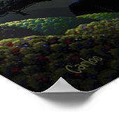 Testplaats van de kolibrie poster (Hoek)