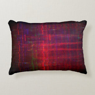 Testscherm abstract glitsen accent kussen