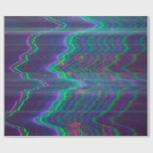 Testscherm abstract glitsen cadeaupapier (Vlak)