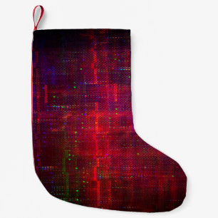Testscherm abstract glitsen kleine kerstsok