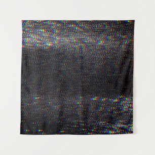 Testscherm Glitch textuur achtergrond Wandkleed