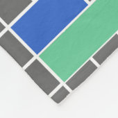 Testscherm voor kleurentelevisie fleece deken (Hoek)