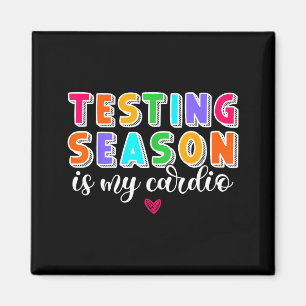 Testseizoen is Cardio Grappige Leraar Directeur Magneet