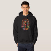 Testtestdag testdag testdag teache hoodie (Voorkant volledig)