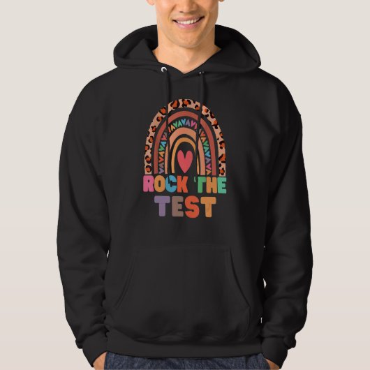 Testtestdag testdag testdag teache hoodie (Voorkant)