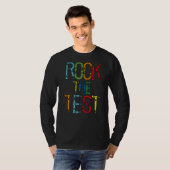 Testtestdag testdag testdag teache t-shirt (Voorkant volledig)