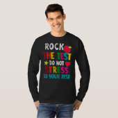 Testtestdag testdag testdag teache t-shirt (Voorkant volledig)