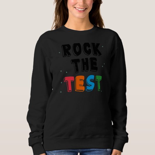 Testtestdag testdag testdag teache trui (Voorkant)