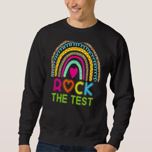 Testtestdag testdag testdag teache trui (Voorkant)