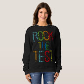 Testtestdag testdag testdag teache trui (Voorkant volledig)
