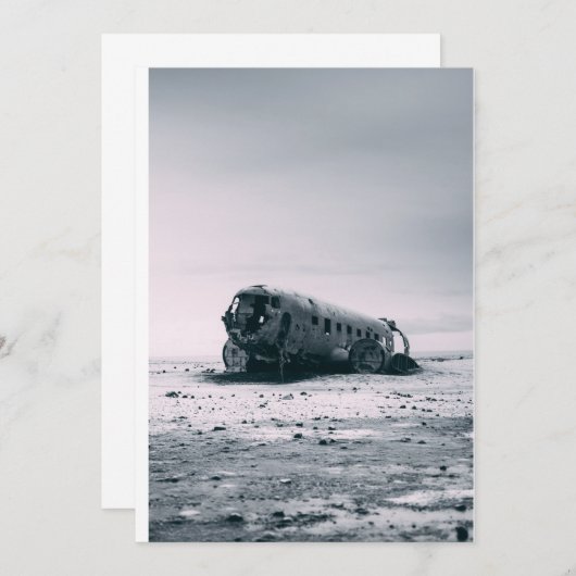 testuitnodiging kaart (Voorkant / Achterkant)