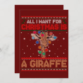 testuitnodiging kaart (Voorkant / Achterkant)