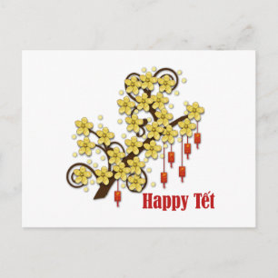 Tet Hoa Mai Briefkaart