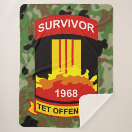 TET OFFENSIEF 1968 OVERLEVENDE SHERPA DEKEN (Voorkant)