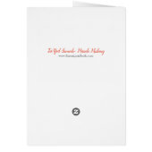 Tet Yod Samech - Miracle Making Carte pour notes (Dos)