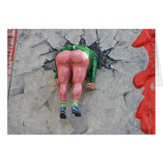 tête coincée dans le mur (Devant horizontal)