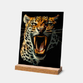 Tête d'attaque du léopard (Angle)