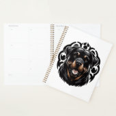 Tête de chien Rottweiler (Devant avec enveloppe)