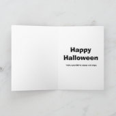 TÊTE de CITROUILLE SUR la carte de voeux de (Intérieur)