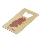 Tête de Coq Rouge (Devant Angle)
