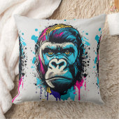 Tête de gorille - Oreiller de Gorille Jeu de Goril (Couverture)
