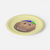 Tête de Johnny sur une assiette (Angle)