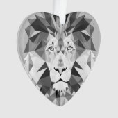 Tête de lion géométrique cool (devant)