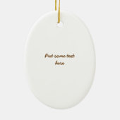 Tête de lion personnalisation Courage ornement per (Dos)