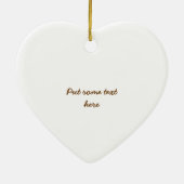 Tête de lion personnalisation Courage ornement per (Dos)