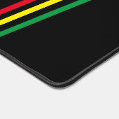 Tête de lion Rasta rouge jaune vert dessin Jamaïqu (Coin)