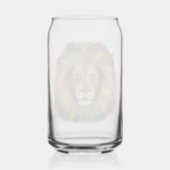 Tête de lion Rasta rouge jaune vert dessin Jamaïqu (Verso)