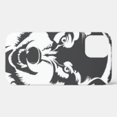 Tête de Loup Case-Mate Coque iPhone (Verso (horizontal))