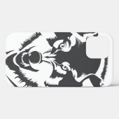 Tête de Loup Case-Mate Coque iPhone (Verso (horizontal))