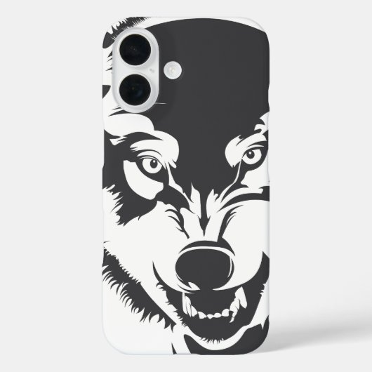 Tête de Loup Case-Mate Coque iPhone (Verso)